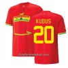 Camiseta de fútbol Ghana Mohammed Kudus 20 Segunda Equipación Mundial 2022 - Hombre